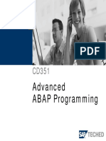 Advanced Abap Programming Track cd351 PDF