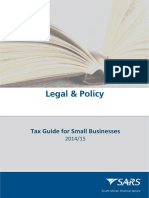 LAPD-IT-G10 - Tax Guide For Small Businesses - External Guide