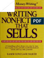 Writing Nonfiction That Sells