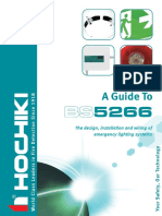 A Guide To BS 5266 - The Design, Installation & Wiring of Emergency Lighting Systems (By HOCHIKI)