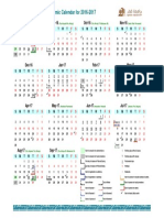 Academic Calendar 2016 2017 En
