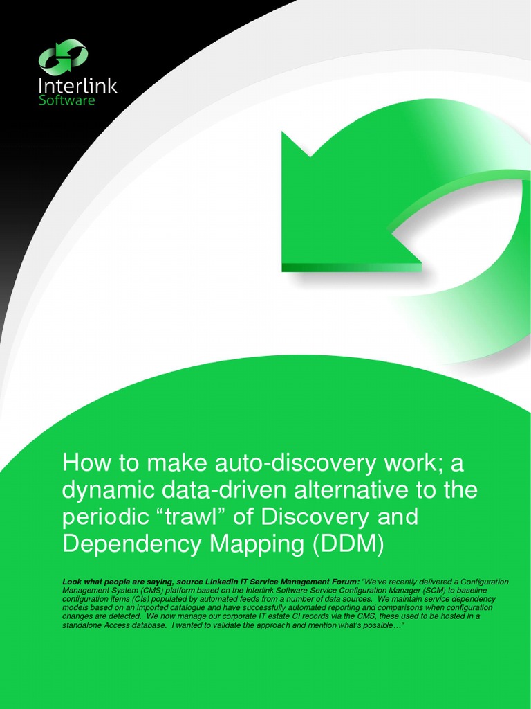 Discovery Dependency Mapping 130613 | PDF | Supply Chain Management ...