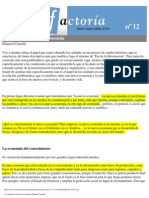 La Ciudad de La Nueva Economía-Manuel Castells