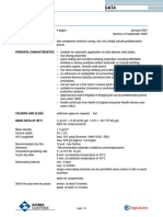 Sigmaweld 199 Technical Data Sheet