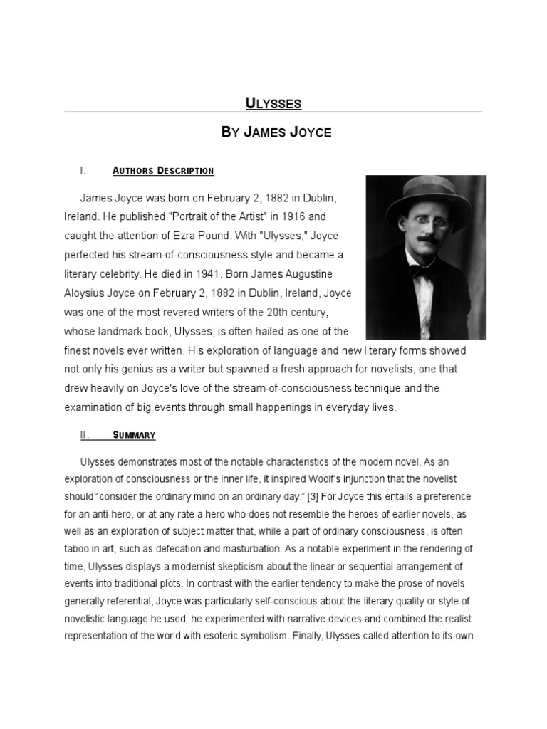 U B J J: Lysses Y Ames Oyce | PDF | Ulysses (Novel) | James Joyce