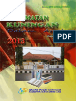 Kecamatan Kuningan Dalam Angka 2013