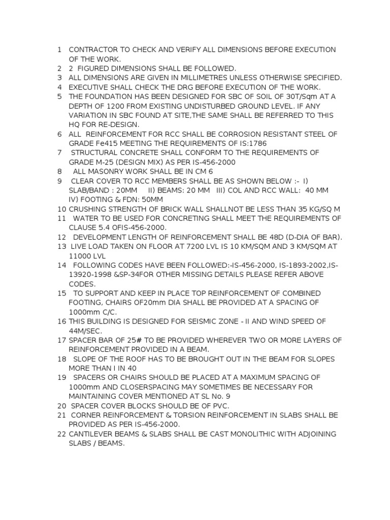 Contractor Dimension Verification Guidelines | PDF | Concrete ...