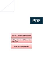 Hypothesis Testing