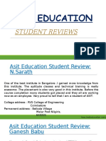 Student Review of Asit Education