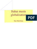 Bahai Meets Globalisation - A New Synergy?