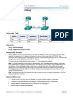 4.3.1.6 Lab - Troubleshoot PPoE PDF