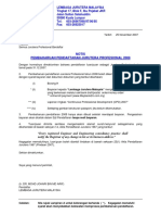 Borang H Jurutera Pembaharuan PDF