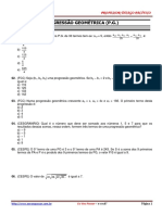 Progressão Geométrica