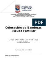 Colocacion de Banderas