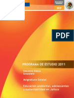 Programa Educación Ambiental Jalisco