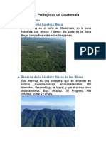 Áreas Protegidas de Guatemala