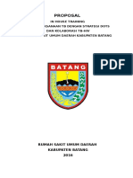 Proposal Penatalaksanaan TB Dengan Strategi Dot Dan Kolaborasi TB Hiv