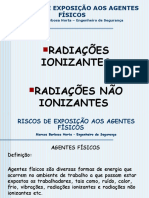 Agente Fc3adsico Radiac3a7c3b5es Ionizantes e Nc3a3o Ionizantes