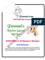 Ramyaraj Recipes PDF - Penmai's Kitchen Queen