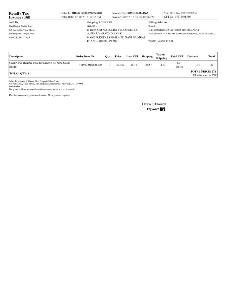 OD404195725898283000 Invoice PDF | PDF