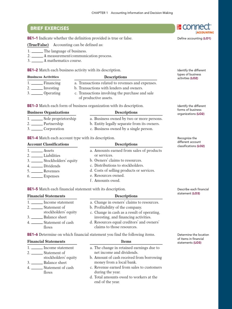 Financial Statement Classifications Guide | PDF | Retained Earnings ...