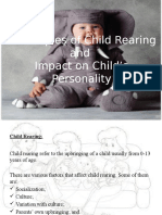 Techniques of Child Rearing and Impact On Child's Personality
