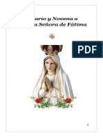 Santo Rosario y Novenario de Nuestra Señora de Fatima