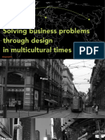 Solving Business Problems Through Design in Multicultoral Times
