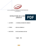 Articulo Estructura de La Norma Juridica