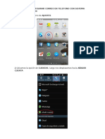 Manual para Configurar Correo en Telefono Con Sistema Operativo Android