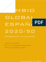 Cambio Global España 2020/50