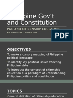 Philippine Govt and Constitution