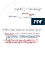 7 Prinsip Kerja Timbangan