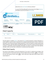 Heat Capacity - Chemistry LibreTexts