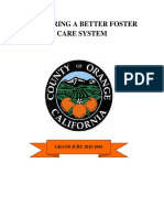 Orange County Grand Jury Fostering a Better Foster Care System 2016