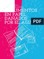 Guía Práctica para El Rescate de Documentos en Papel Dañados Por El Agua