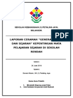 Laporan Internship Ceramah