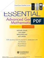 Y11specialist Maths Units 1&2 Vce