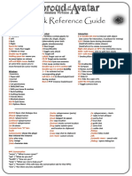 SotA Reference Card