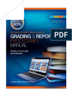 Grading and Reporting Procedures