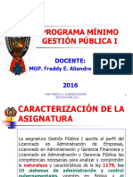 0 Programa Gestion Publica I Segundo Semestre 2016 PDF