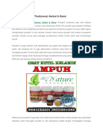 Obat Kutil Kelamin Tradisional, Herbal & Alami