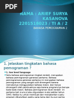 Download Tingkatan Bahasa Pemograman by Muhlis Kembali Bangkit SN322027916 doc pdf