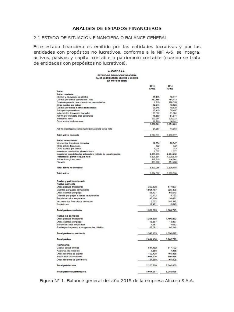 Balance General y NIF en Finanzas | PDF | Contabilidad | Hoja de balance