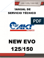 Manual de Servicio AKT 125 PDF