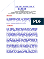 Anatomy and Properties of Bamboo