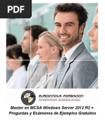 Master en MCSA Windows Server 2012 R2 + Preguntas y Exámenes de Ejemplos Gratuitos