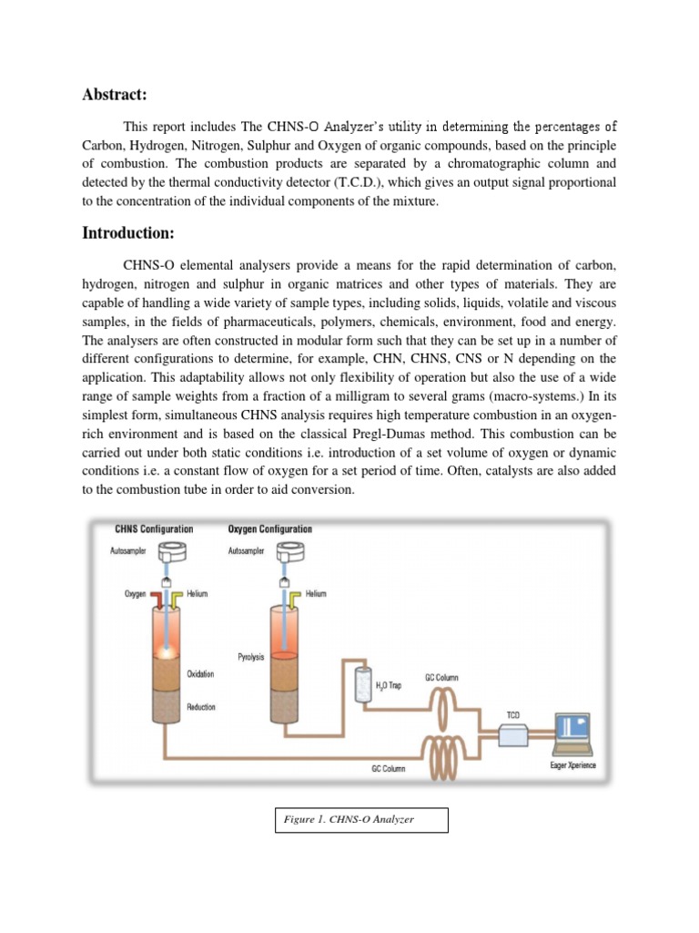 CHNSO Nitrogen Combustion
