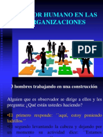 Factor Humano en Las Organizaciones