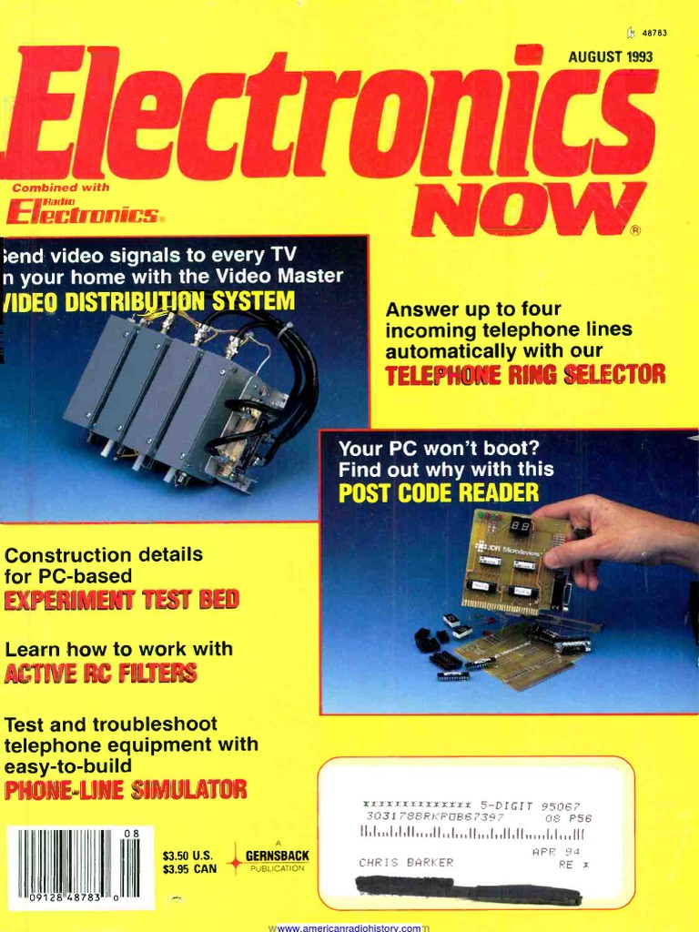 EN-1993-08 | Video | Amplifier - 